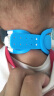 中量 儿童颈托套斜颈矫正器宝宝颈椎固定器婴儿歪脖子护颈可调 浅水蓝色 均码 实拍图