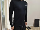 李宁（LI-NING）速干衣男紧身衣长袖健身服加绒秋冬运动上衣跑步篮球训练服打底衫 实拍图