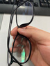 目匠 复古近视眼镜男女款 防辐射眼镜框超轻眼镜架文艺潮护目镜 2212 亮黑色 配镜（1.56非球面镜片） 实拍图
