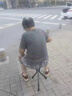 超艺户外登山杖手杖健走杖拐杖铝合金三节伸缩外锁便携攀岩徒步老人杖 实拍图