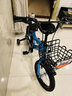 贝琦童（BEIQITONG）儿童自行车单车2-3-4-6-9-10岁男孩童车中大童女孩小孩宝宝脚踏车 高配蓝【高强圈】暴君轮+水壶 12寸适合身高（80-95)CM 实拍图