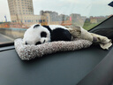 齐选汽车摆件动物公仔活性炭仿真狗车载竹炭中控台装饰除异味生日礼物 【熊猫】200克纳米矿晶活性炭 实拍图