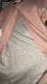 babylove婴幼儿连体衣春秋衣服蚕丝羊毛保暖睡衣男女宝宝哈衣爬服春季外穿 盐湖粉 90cm 实拍图