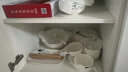 云鸿陶瓷碗碟套装景德镇家用 55头陶瓷餐具 十个碗十个盘勺大号汤碗筷组合 双鱼配汤古 实拍图