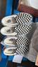 VANS范斯官方 经典款Slip-On黑白棋盘格经典一脚蹬鞋帆布鞋低帮 黑白棋盘格 40 实拍图