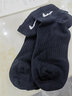 耐克（NIKE）男袜女袜 25新款运动袜透气短袜快干休闲跑步足球袜柔软篮球袜子 SX7677-010/三双装 M/24-26厘米/38-42码 实拍图