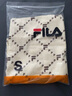 FILA FUSION 斐乐潮牌女子针织连衣裙夏新款宽松潮流运动裙子 仿古白-IV（宽松版型） S 160/80A 实拍图