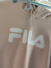 斐乐（FILA）官方多彩卫衣长袖情侣装宽松时尚运动连帽套头衫男女上衣印花 （加绒）珑临粉-LP L 175/96A 实拍图