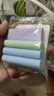 得力(deli)6块推拉橡皮擦替芯 彩色聚屑易擦 美术素描绘图考试 学生文具中高考开学文具  实拍图