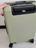 地平线8号（LEVEL8）行李箱拉杆箱20英寸登机箱德国科思创PC箱体男女旅行箱 芥末绿 实拍图