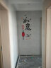 惠米 3d立体亚克力墙贴画贴纸客厅玄关电视背景墙壁画家居装饰品 如意款 大号贴好高1.15米宽0.51米 实拍图