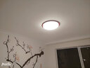 古韵唐风全光谱金丝檀木新中式吸顶灯客厅中国风led实木套餐卧室餐厅灯具 套餐【三室两厅A】以主图为准 无极调光遥控 实拍图