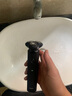 永日（yongri）电动剃须刀3D强劲智能磁吸充电式男士刮胡刀充电便携式三刀头年会礼品年会奖品礼物礼品 黑色 实拍图