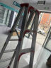 康鹏梯子家用折叠伸缩加厚铝合金人字梯室内多功能伸缩楼梯登高工程梯 全三角片加固-1.8米加厚 晒单实拍图