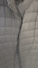 雪中飞秋冬新款男式轻薄羽绒服马甲基础男士短款羽绒秋马甲 火山灰|8193 4XL 195/112A 实拍图