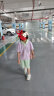 大嘴猴（paul frank）儿童套装2023夏季男童女童时尚休闲百搭简约套装 浅紫 140 实拍图