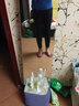 靓莎绮裤子女小脚裤女胖mm大码紧身裤春秋款打底裤外穿九分显瘦铅笔裤女 黑色长裤不加绒款 6XL (200-230斤) 实拍图