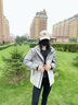 波司登反季冲锋衣鹅绒羽绒服男女同款短款90绒三合一防风防雨外套 实拍图