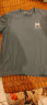 阿诺顿（ARNUODON）2件装夏季100%纯棉短袖t恤男韩版圆领基础青少年打底新疆棉半袖潮 TEARS豆绿+W雾蓝 M *建议95-115斤 实拍图