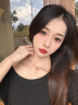 法蔻彩金色双环项链女莫比乌斯锁骨链玫瑰金吊坠七夕情人节礼物送女友 麦穗双环项链【精美礼盒】 实拍图