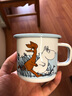 Muurla 芬兰进口 Moomin姆明搪瓷杯珐琅马克杯水杯卡通意式咖啡杯370ml 【新品】姆明冒险之旅 实拍图