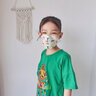 万宝绿儿童口罩kn95宝宝幼儿专用3d立体男女童面罩3到10岁学生卡通可爱 小儿童3-10岁【恐龙乐园】 10只独立装 实拍图
