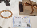 御龙镜  999足金星星黄金耳钉五角星S型扭扭耳针爱心圆球弯钩耳饰送女友 星星耳钉一对 实拍图