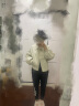 百图betu女装春季新款短外套工装夹克宽松显瘦抽绳外套2401T43 米白 M 实拍图