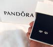 潘多拉（PANDORA）闪亮永恒符号耳钉925银无限符号时尚百搭生日礼物送女友 298820C01 均码 实拍图