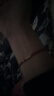 珍·尚银【中国黄金授权一生一世情侣手链一对AU999七夕情人节礼物送女友 一对【一生一世】真爱盒京冬物流 实拍图