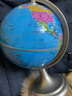 14cm学生地理学习地球仪 教材同步 中文政区地形版 办公用品 教学研究摆件 教学用品 实拍图