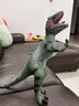 赟娅儿童大号霸王龙大型软胶恐龙玩具男孩仿真超大发声模型新年礼物 三角龙蓝色-恐龙喷雾遥控车 实拍图
