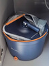 美添乐（HoMettler）拖把净污分离家用一拖净免手洗拖把带桶懒人旋转平板拖地 雾霾蓝【净污分离】+4布+玻璃擦 实拍图