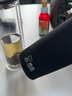希诺（HEENOOR）玻璃杯双层水杯男带过滤网泡绿茶杯车载高档水晶杯防烫父亲节礼物 经典款-9607-410ml 实拍图