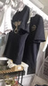 BOY LONDON【本店热销】潮牌短袖男女同款宽松休闲黑色T恤N01918 N01918 L 此款偏大，建议拍小一码 实拍图