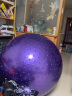 哈宇百合/BAR HEE专业感统训练球加大100cm防爆健身球大龙球宝宝儿童小孩感知锻炼 100cm【按摩面】典雅紫-10件套 实拍图