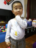小素材儿童睡衣夏季薄款宝宝衣服套装竹纤维空调服春秋家居服男童女童 眼镜小猫套头粉 90 实拍图