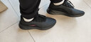 鸿星尔克男鞋透气鞋子男运动鞋男士缓震跑步鞋学生休闲网面旅游鞋子男 正黑-2277 43 实拍图