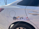 ps卡通车贴可爱猫咪汽车贴纸小长条装饰遮挡小划痕贴后窗保险杠贴纸 E款/TB309-5 实拍图