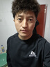 阿迪达斯（adidas）卫衣男圆领套头衫春季防风保暖长袖外套 黑白（棉） XL  实拍图