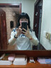 欧迪惠连衣裙女装2023夏季新款两件套套装裙雪纺裙子女中长款刺绣套装女 蓝白 M 实拍图