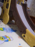 亲贝淘（QINBEITAO）宝宝滑滑梯儿童加长加厚滑梯室内家用小型玩具滑梯幼儿园游乐场 卡通车黄（篮球框+感应音乐） 实拍图