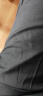 传棨 西裤男修身免烫西服裤商务休闲面试上班西装裤男士职业正装裤子 黑色常规款 29(2.2尺) 实拍图