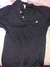 布克兄弟（BrooksBrothers）男夏季金羊刺绣珠地网眼修身短袖Polo衫 0004-黑色 M 实拍图