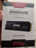 金士顿(Kingston) FURY 500GB SSD固态硬盘 M.2接口(NVMe PCIe 4.0×4) Renegade 散热器 读速7300MB/s 实拍图