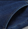 真维斯（JEANSWEST）加绒牛仔裤男冬季保暖裤男直筒裤男宽松长裤子男蓝色加绒40 实拍图