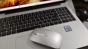 万鱼智能语音无线蓝牙鼠标 三模静音办公鼠标适用小米华为苹果惠普联想笔记本台式电脑便携可充电 银色 实拍图