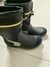非常行（Jolly Walk）水鞋雨鞋男中筒雨靴钓鱼防水靴套鞋胶鞋筒靴 蓝黄 42  实拍图