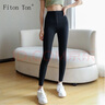 FitonTon高腰鲨鱼皮打底裤女可外穿收腹提臀紧身裤瑜伽健身显瘦鲨鱼裤 实拍图