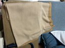 欧柏丝妮【100%纯棉】头等舱航空毯飞机毛毯 办公室午睡毯子空调沙发盖毯 人字纹卡其边（A类全棉） 130*170cm（标准/1000g） 实拍图